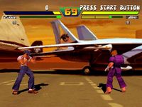 une photo d'Ã©cran de Street Fighter EX plus Alpha sur Sony Playstation